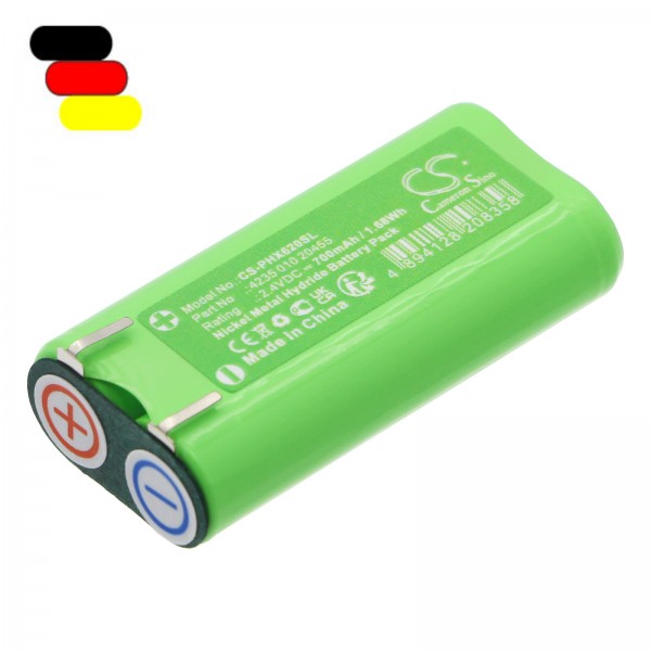 Batterij voor Philips Bodygroom Series 3000 5000 7000 TT2040/32