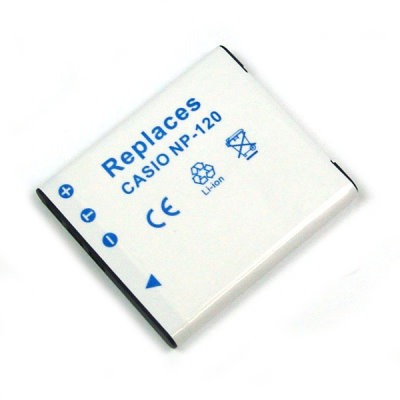 Batterie p. Casio Exilim EX-ZS10