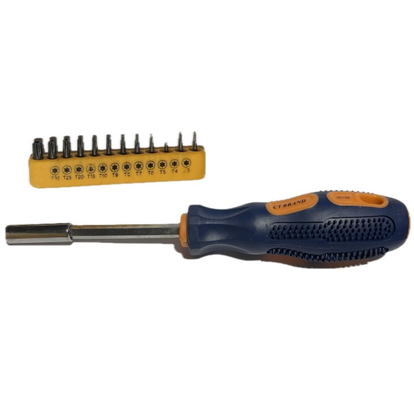 T3 T4 T5 T6 T7 T8 T9 T10 T15 T20 T25 T30 Tournevis multi compatible Torx