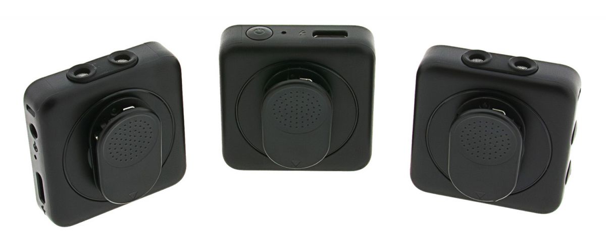 Set van 2 draadloze microfoons voor Sony Alpha 33