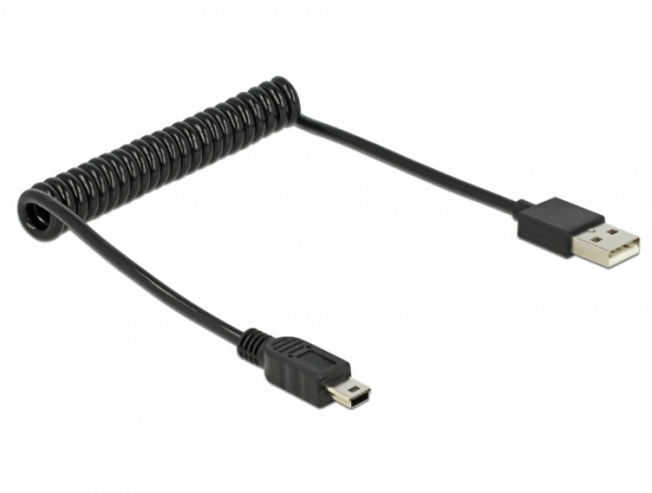 USB Data Kabel spiraal vr. Canon EOS 1D C