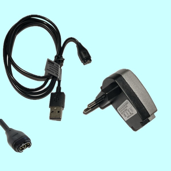 adaptateur secteur pour Garmin fenix 6X - Pro Solar Edition