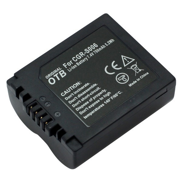 Batterie p. Panasonic DMC-ZS50
