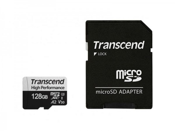 Transcend 128GB Geheugenkaart UHS class 3 voor  RoadEyesCams RecSmart