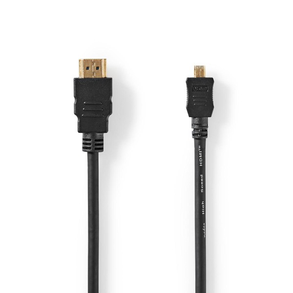 Câble HDMI 2m noir pour Pentax K-1