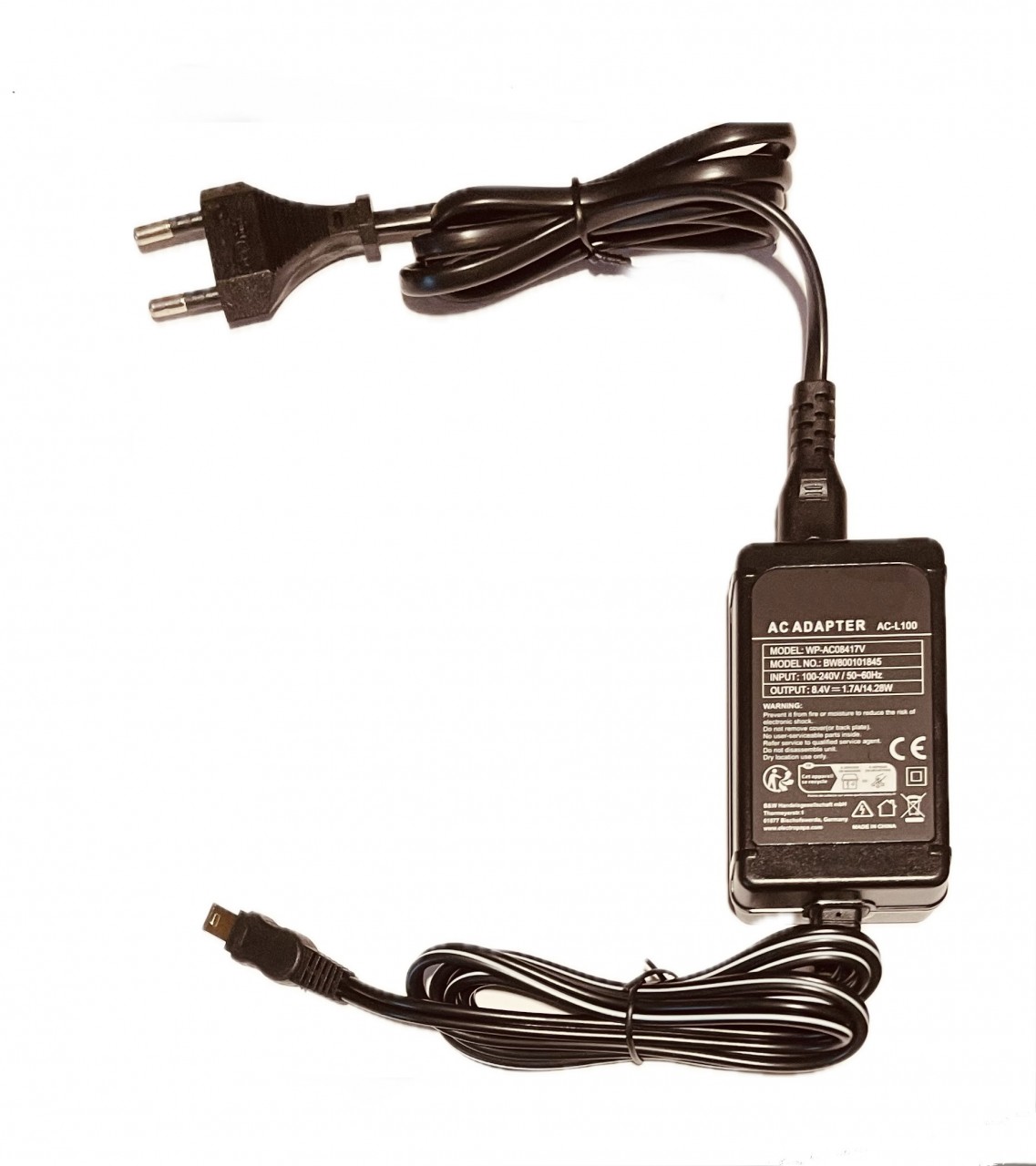 Chargeur double pour Sony DCR-TRV38 DCR-TRV39 DCR-TRV404.2/8.4 V 114,5