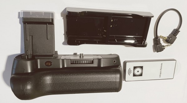Batterie grip p. Canon EOS 1300D + Telecommande